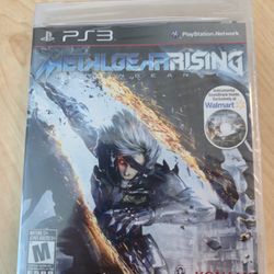 Metal Gear Rising Revengeance PS3 SEALED