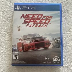 Need For Speed Payback PS4 