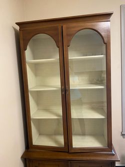 Cabinet and tables