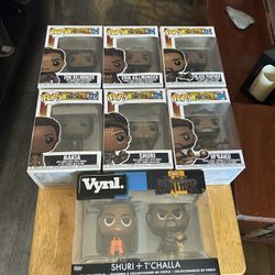 Black Panther Funko Pop Lot