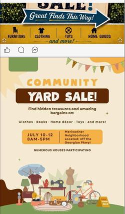 Community Yard Sale