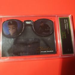 1997 Pinnacle Shades Frank Thomas #9 HOF EJE NM