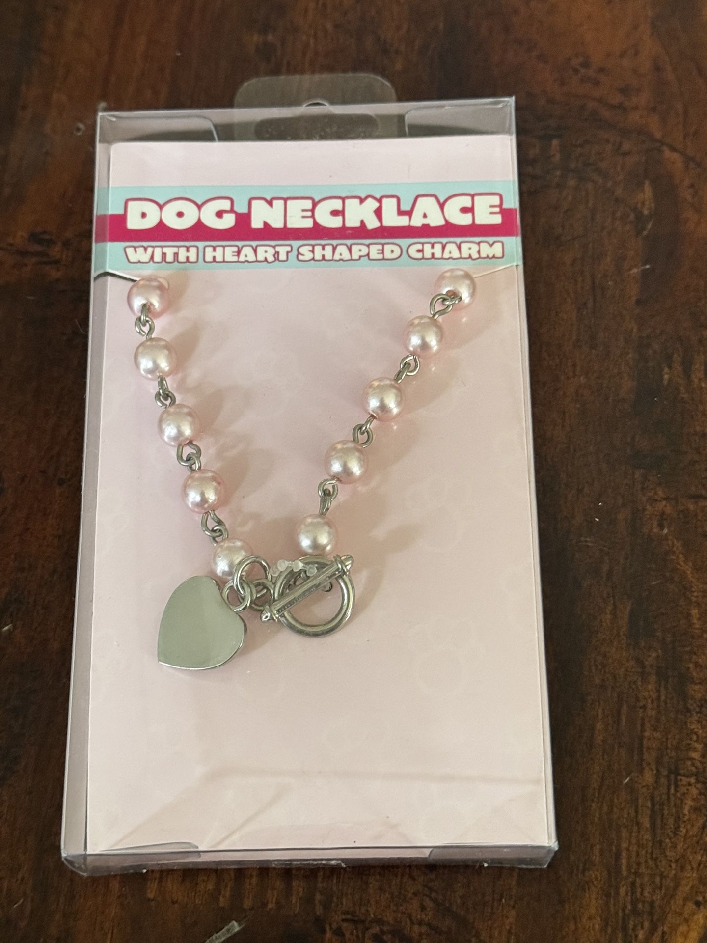 12” Pink Pet Necklace 