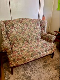 Antique loveseat