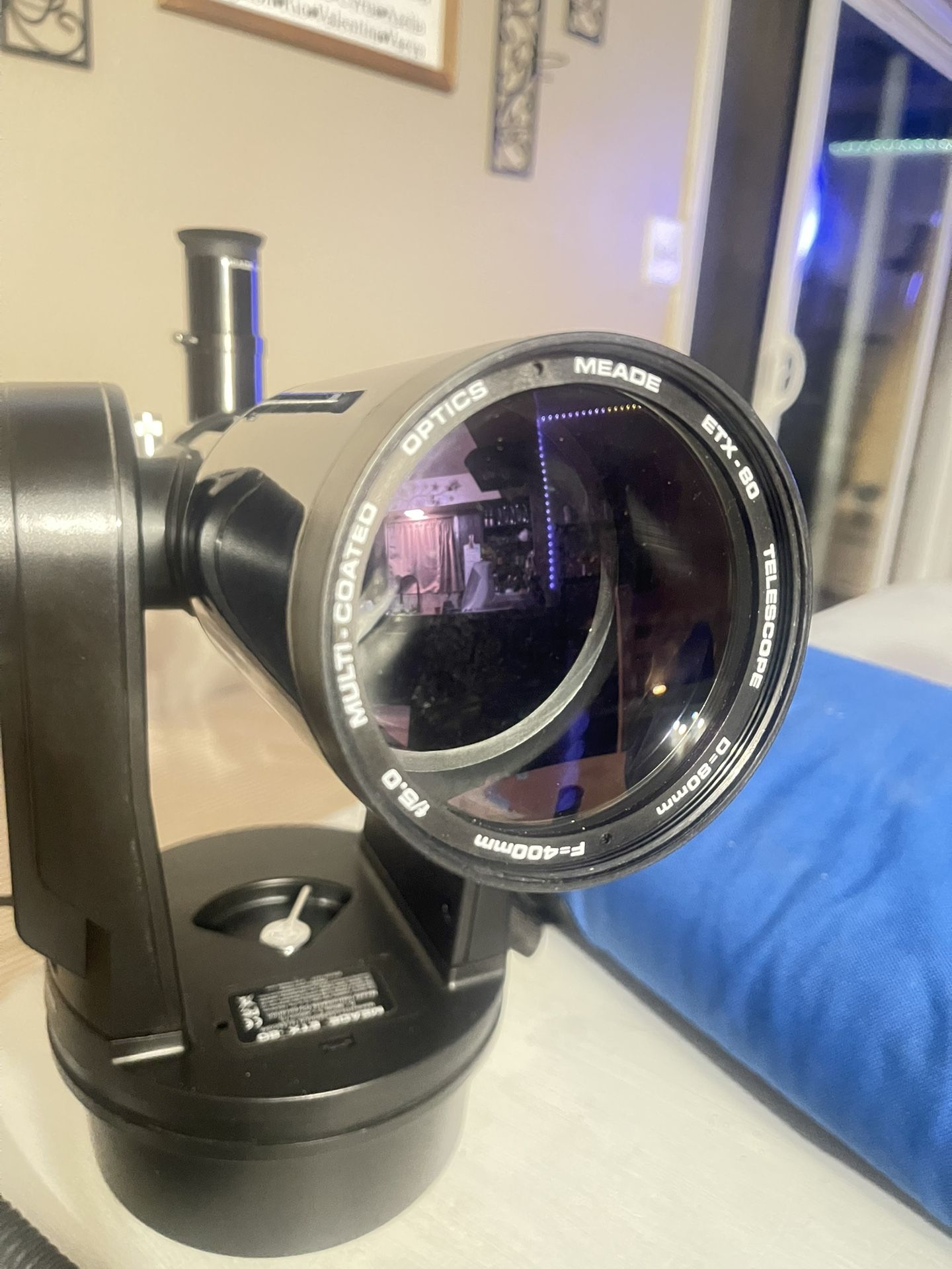 Meade ETX-80 GoTo Telescope + Tripod & 2 Eyepieces | OBO
