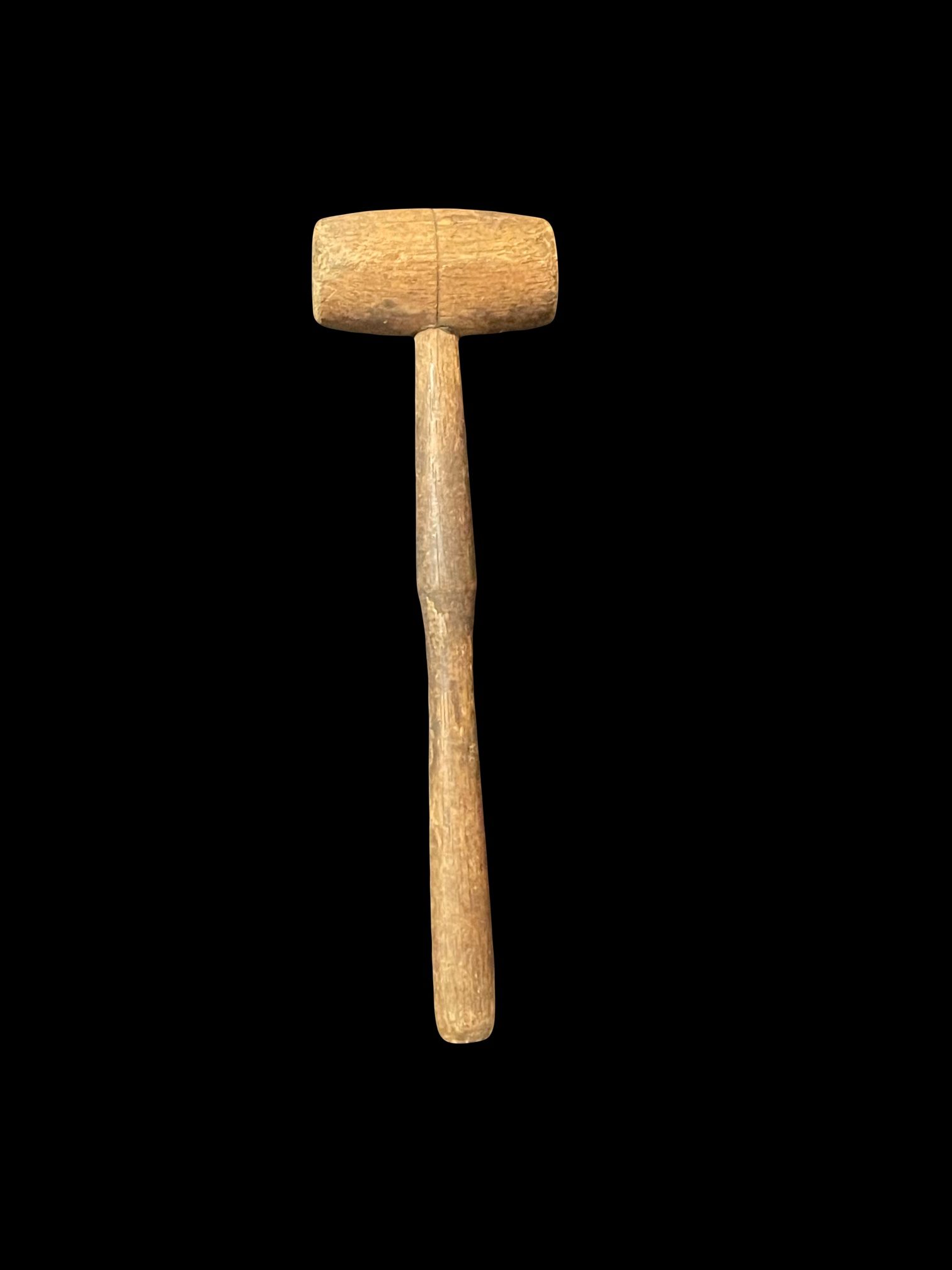 Antique miniature wood mallet/hammer