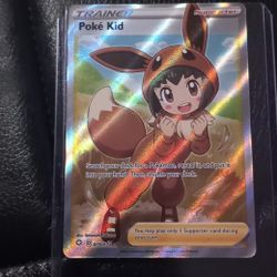 Poke Kid Trainer Card