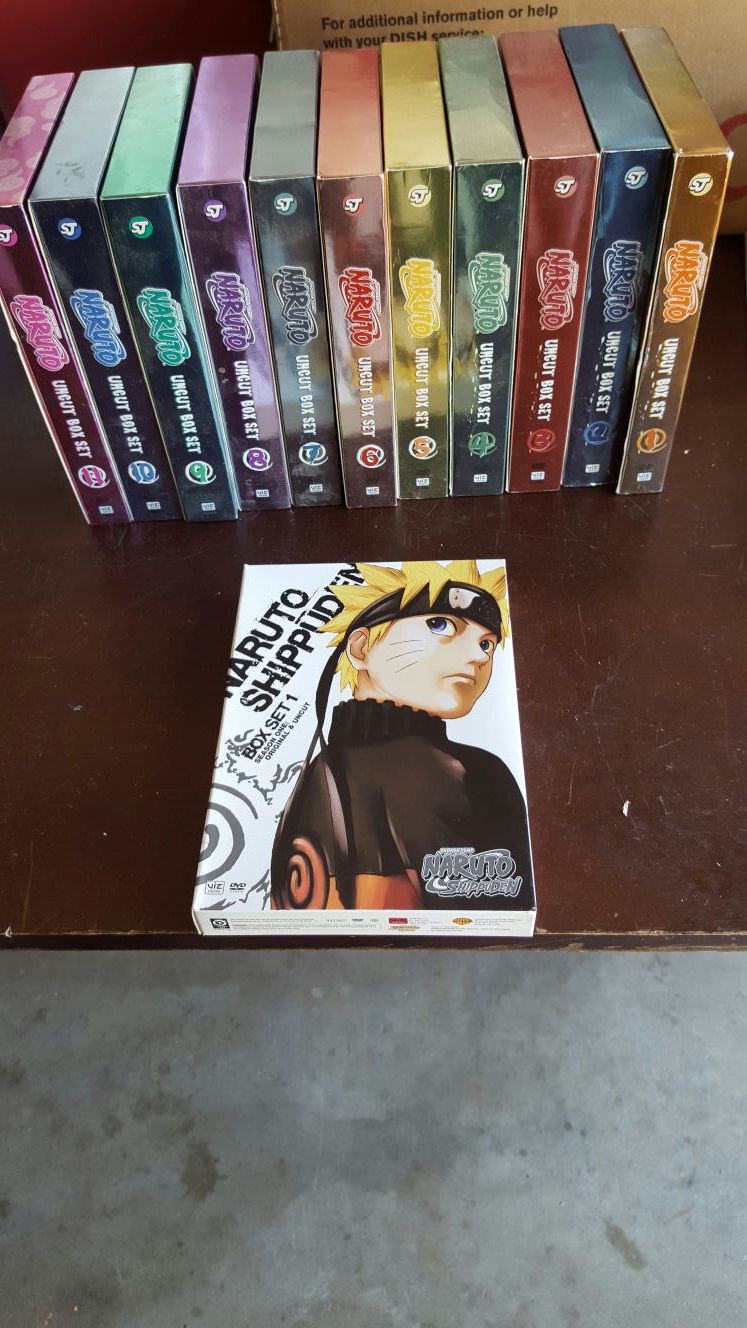 Naruto Seasons 1 11 And 1st Season Of Naruto Shippuden For Sale In Dinuba Ca Offerup
