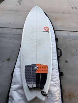 Epoxy Surfboard 6'3" Fish - 3 or 4 fin setup
