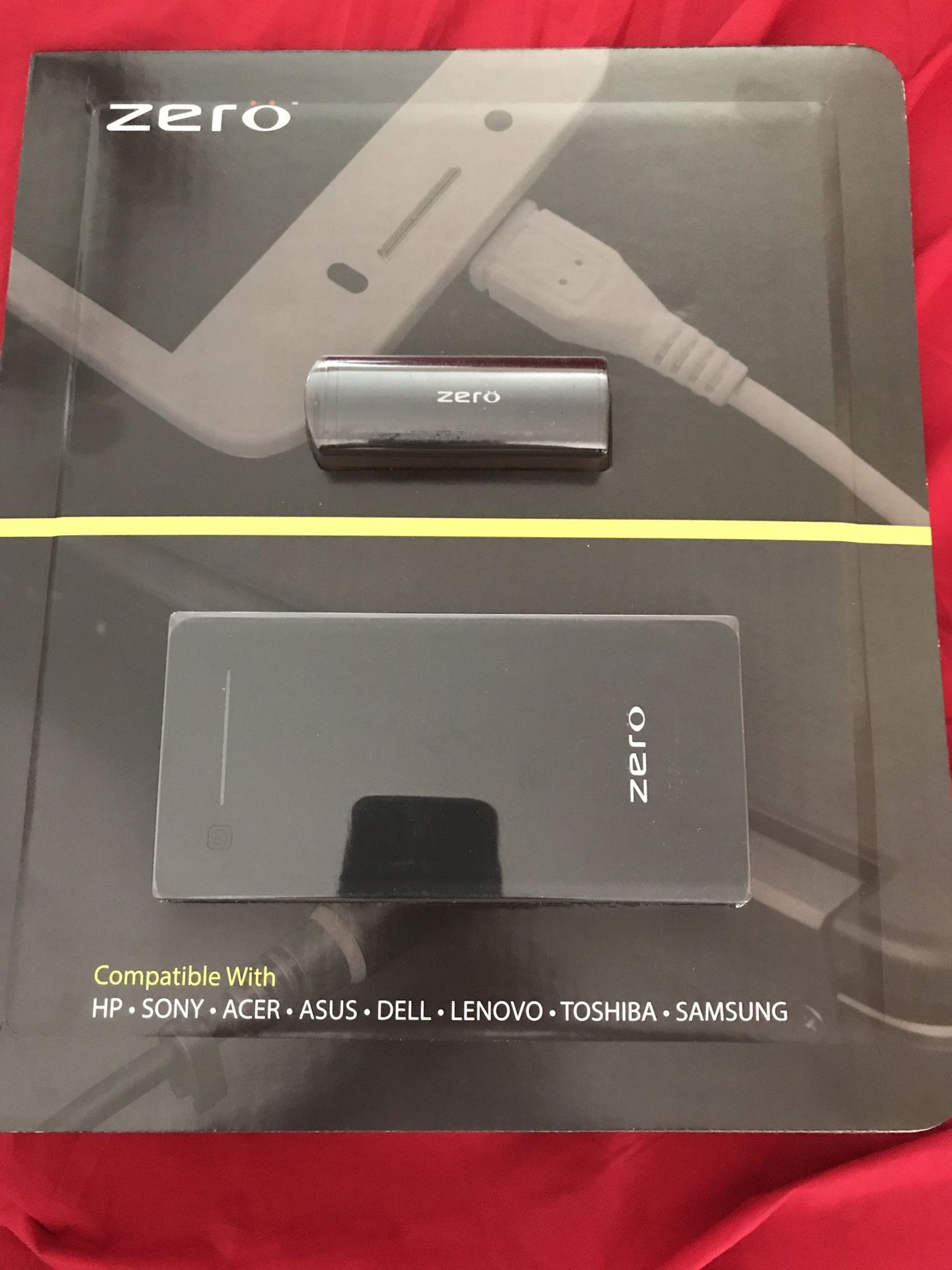 NEW Laptop cell phones iPads Power Bank /Charger by ZERO lots of power