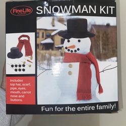 Brand New Snowman Kit