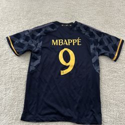 Navy Real Madrid Mbappe Soccer Jersey