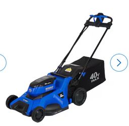 Kobalt 40-Volt 21-in Brushless Battery Push Lawn Mower 6 Ah (Battery and Charger Included)