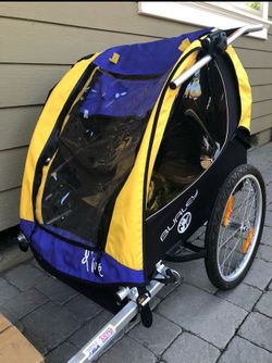 Burley D'Lite Double or Single Bike Trailer- 30 Yr Anniversary Limited Edition
