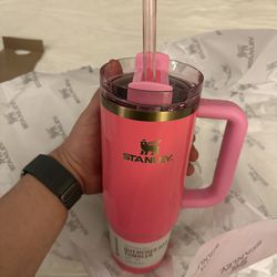 Stanley Quencher H2.0 Tumbler, Pink Parade