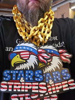 AMERICA Stars & Stripes hype Chain