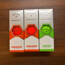 Callaway Supersoft Matte Finish Golf Balls
