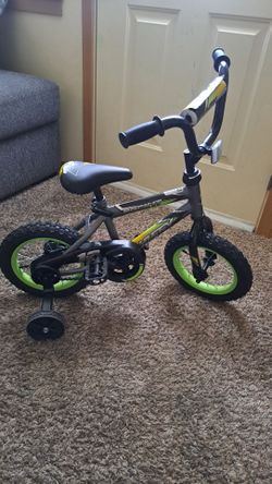 Huffy Rock It 12-Inch Kids Bike with Training Wheels