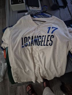 LA DODGERS CITY CONNECT STITCHED JERSEY SIZE XXXL