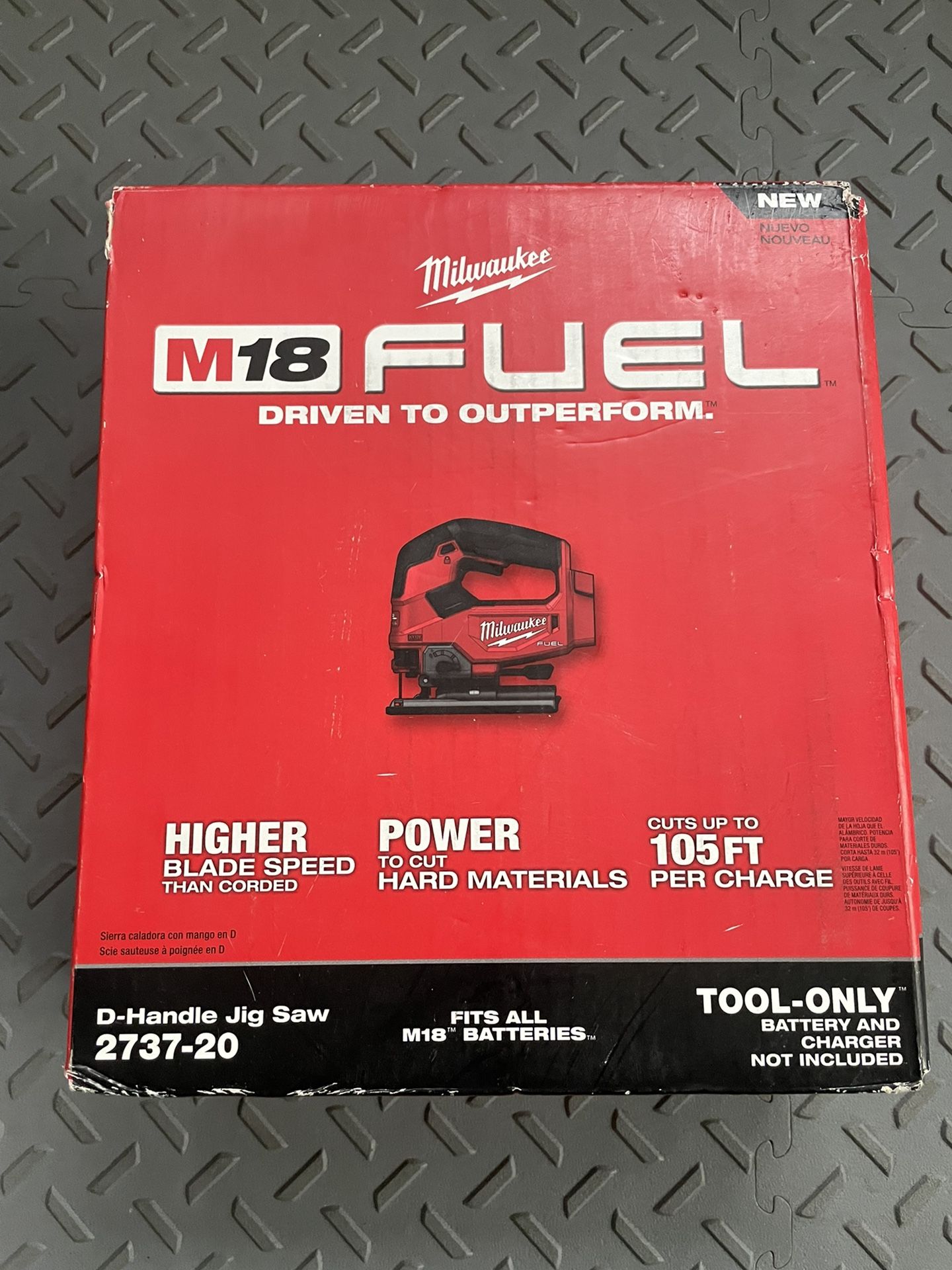 Milwaukee M18 FUEL 18-Volt Lithium-Ion Brushless Cordless Jig Saw (Tool-Only)