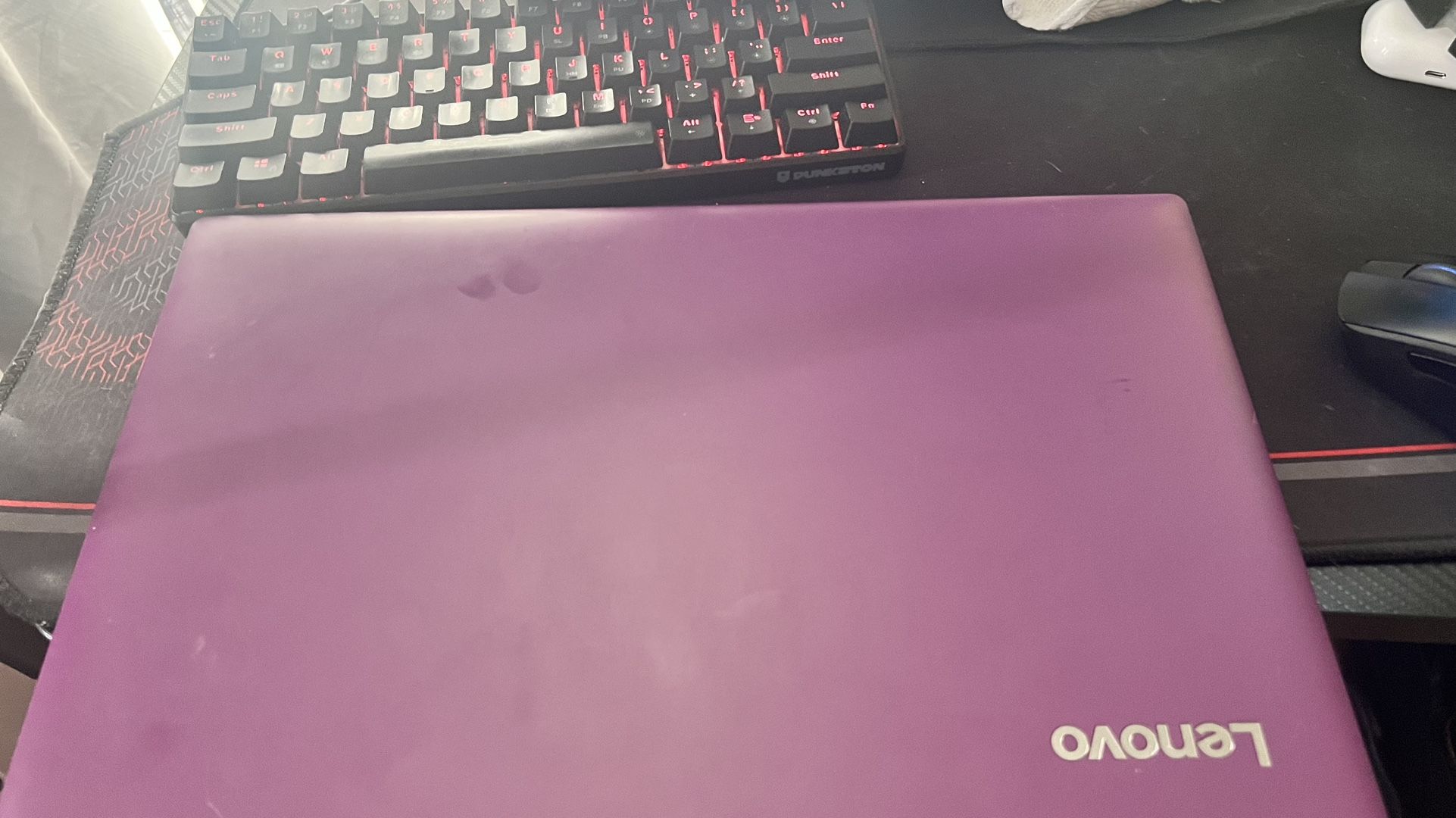 Lenovo purple laptop