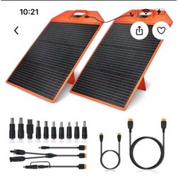 EL Solar 120W 18v Solar Panel - SP100BK1 Detachable Panels