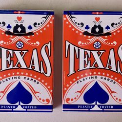 ( 2 Decks) - TEXAS Playing Cards 