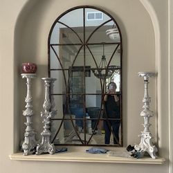 Mirror  $100  Candeleros $100 Each