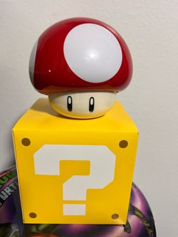 Universal Studios Super Mario Nintendo World Mushroom soup bowl question mark
