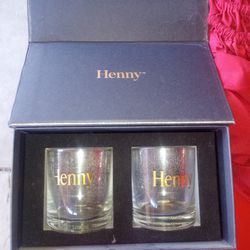 Henny Glass Cups