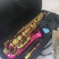 Pink Saxophone 