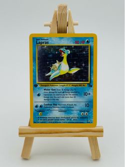 Lapras First Edition Fossil