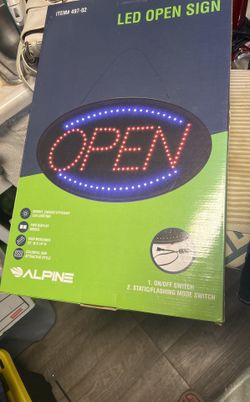 LED Open sign