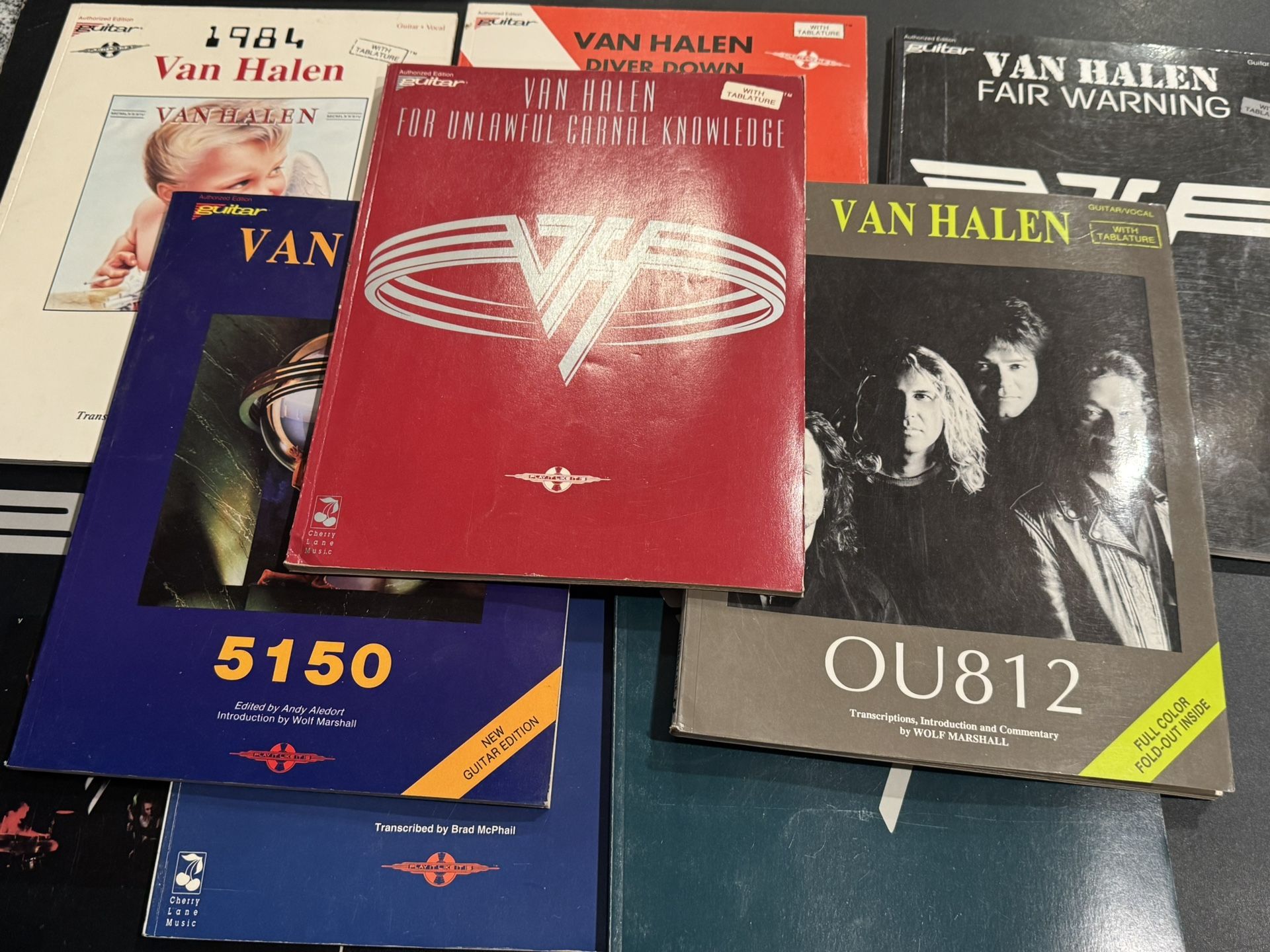 Van Jalen Guitar Tab Books. For Sell Individually. Starting At $12. Local Pick Up Parrish Fl