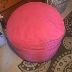 Huge pink Beanbag Lounge Chair