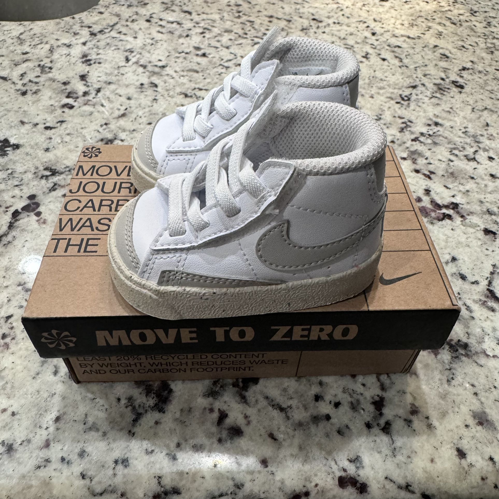 Size 2C Nike Blazer Mid '77 Baby/Toddler Shoes