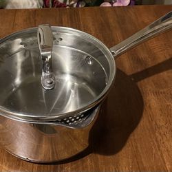 Emeril’s 1.5 QT. Stainless Steel Saucepan with Lid