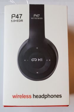 NCR P47 5.0+ EDR Wireless Rechargeable Bluetooth Headphones 