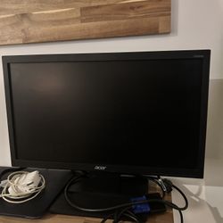 Acer V206HQL 19.5” LCD Monitor – Works Great