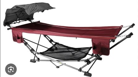 Hammock with Stand and Sun Shade