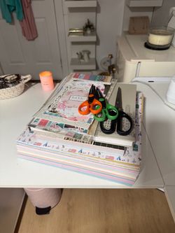 Scrapbooking supplies