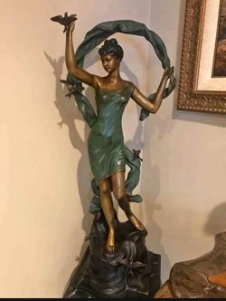 Bronze statue