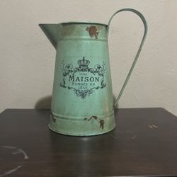 Rustic French Tin Can  