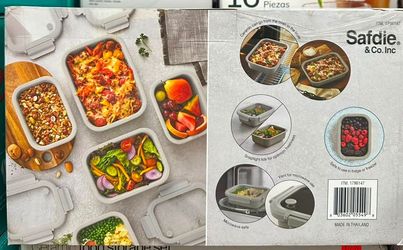 Safdie & Co. Inc 10-Piece Ceramic Food Storage Set