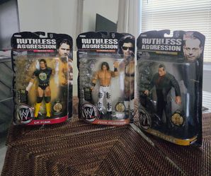 WWE Jakks Ruthless Aggression Figures - CM Punk, John Morrison, Joey Styles