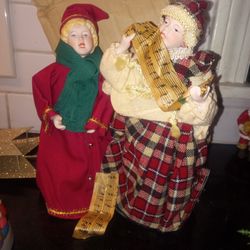 Vintage Christmas Dolls