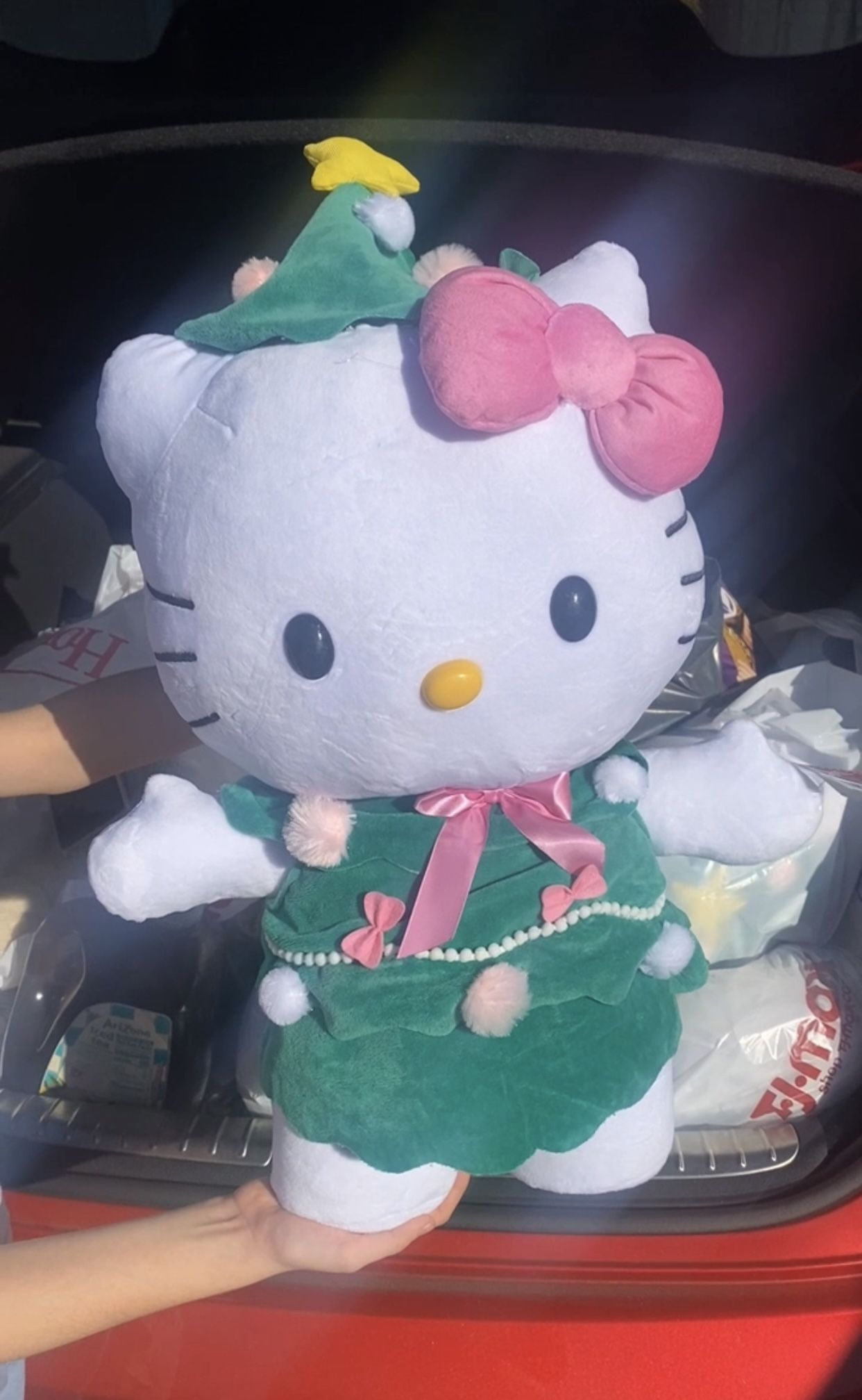 Hello Kitty Christmas Greeter