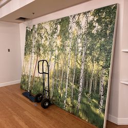 Free raised wall mural platform (please look at dimensions )