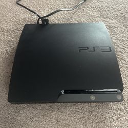 PS3 Slim Console Works Great 