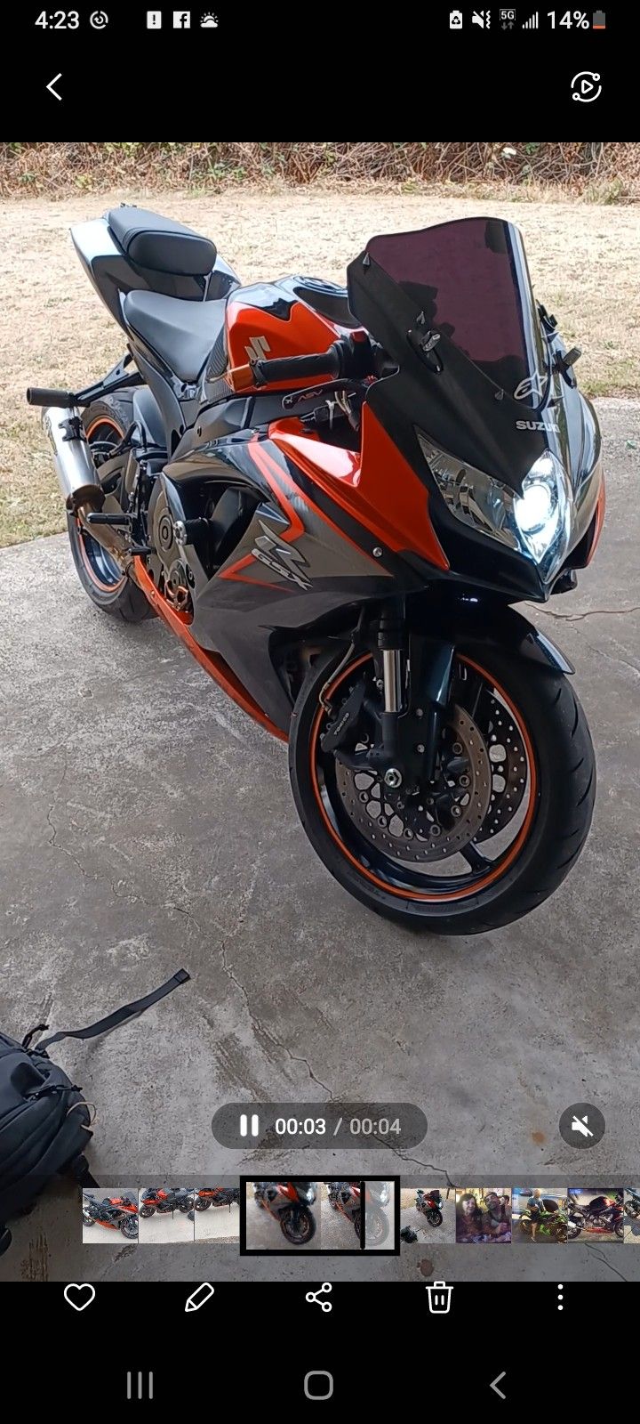 2008 suzuki gsxr 750